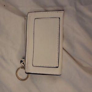 Merona white change purse